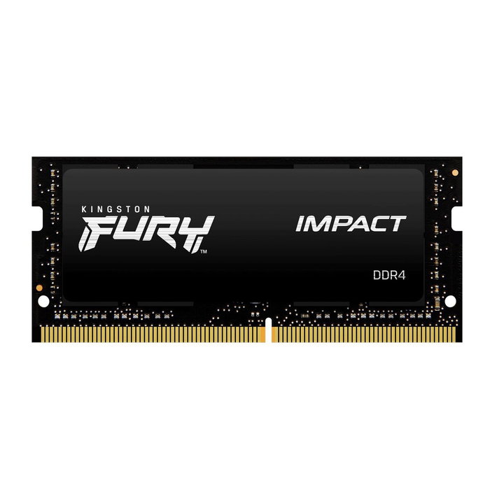 Kingston FURY Impact 8GB 3200MT/s DDR4 CL20 SODIMM Kingston FURY Impact 8GB 3200MT/s DDR4 CL20 SODIMM