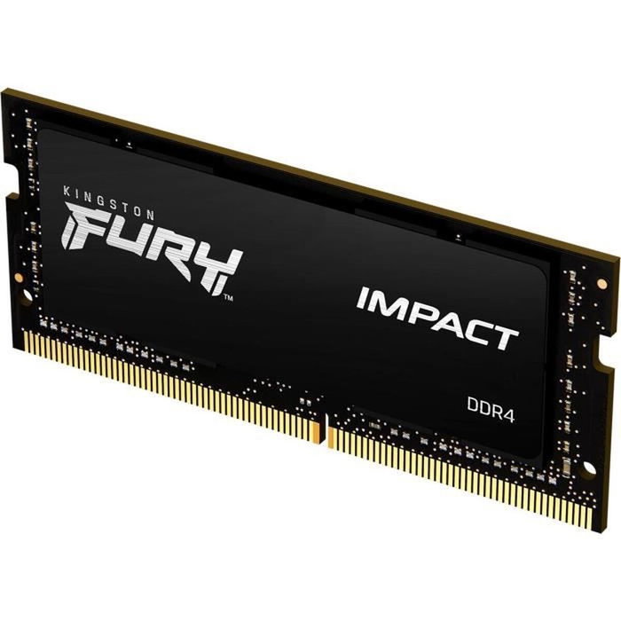 Kingston FURY Impact 8GB 3200MT/s DDR4 CL20 SODIMM Kingston FURY Impact 8GB 3200MT/s DDR4 CL20 SODIMM