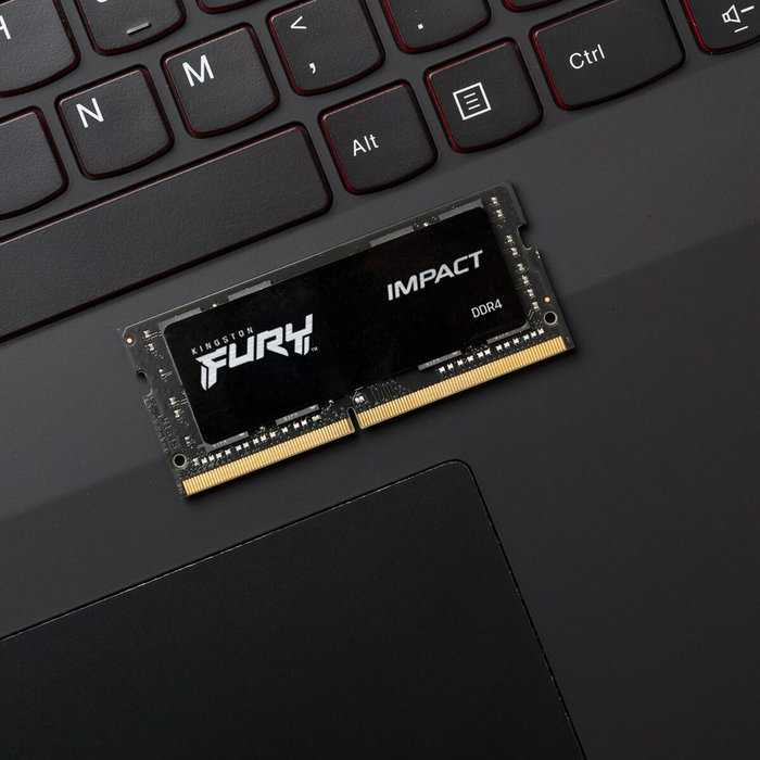 Kingston FURY Impact 8GB 3200MT/s DDR4 CL20 SODIMM Kingston FURY Impact 8GB 3200MT/s DDR4 CL20 SODIMM