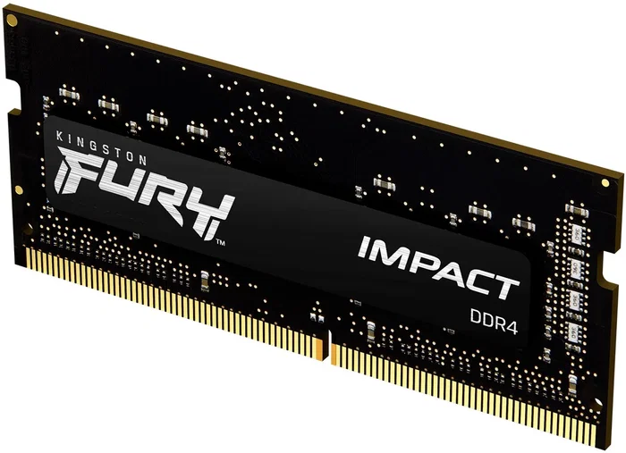 Kingston FURY Impact 8GB 3200MT/s DDR4 CL20 SODIMM Kingston FURY Impact 8GB 3200MT/s DDR4 CL20 SODIMM