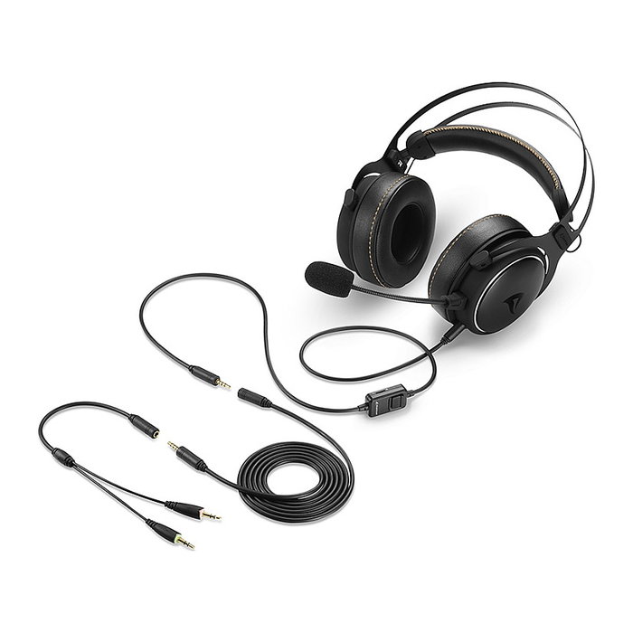 Sharkoon SKILLER SGH50 Auriculares Gaming Negro Alámbricos Sharkoon SKILLER SGH50 Auriculares Gaming Negro Alámbricos