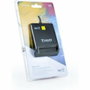 Tooq TQR-211B Lector de Tarjetas Inteligentes DNIe SIM USB-C, Negro