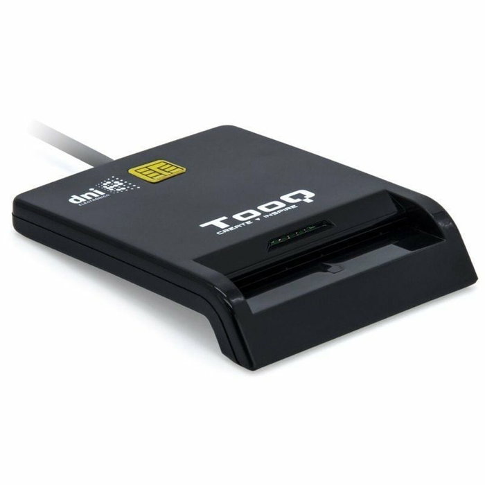 Tooq TQR-211B Lector de Tarjetas Inteligentes DNIe SIM USB-C, Negro Tooq TQR-211B Lector de Tarjetas Inteligentes DNIe SIM USB-C, Negro
