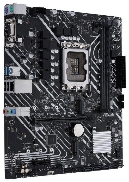 Asus Prime H610M-E D4-CSM DDR4 Micro ATX LGA 1700 Asus Prime H610M-E D4-CSM DDR4 Micro ATX LGA 1700