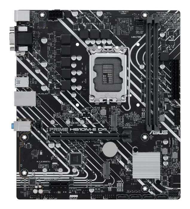 ASUS PRIME H610M-E D4-CSM Intel H610 LGA 1700 DDR4 micro ATX