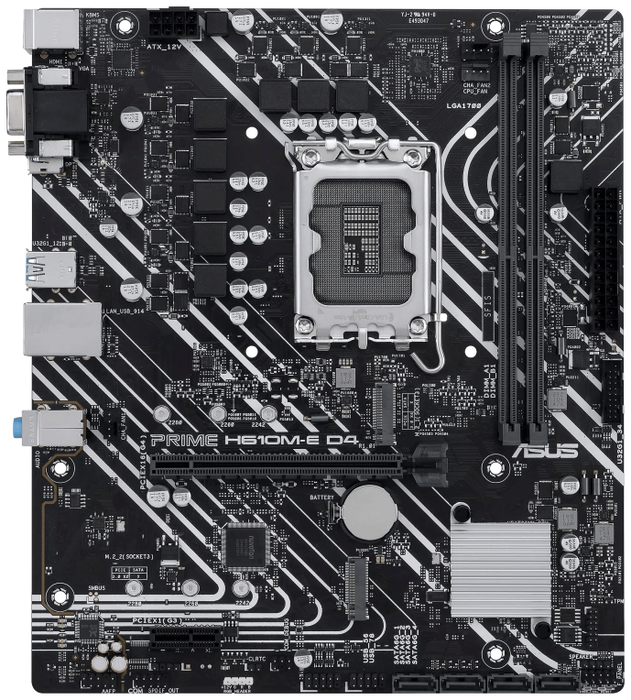 ASUS Prime H610M-E D4-CSM DDR4 Micro ATX