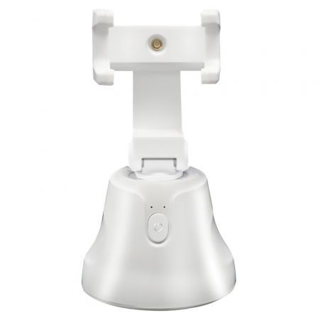 Leotec LESOP3601W Soporte Selfie 360 con Seguimiento Facial Inalámbrico Bluetooth para iPhone Android Blanco Leotec LESOP3601W Soporte Selfie 360 con Seguimiento Facial Inalámbrico Bluetooth para iPhone Android Blanco