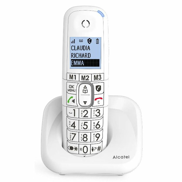 Alcatel Teléfono inalámbrico DECT con teclas grandes y pantalla XL Alcatel Teléfono inalámbrico DECT con teclas grandes y pantalla XL