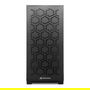 Sharkoon MS-Y1000 Torre Gaming ATX mATX ITX con Panel Lateral de Cristal Templado Negro - Caja PC