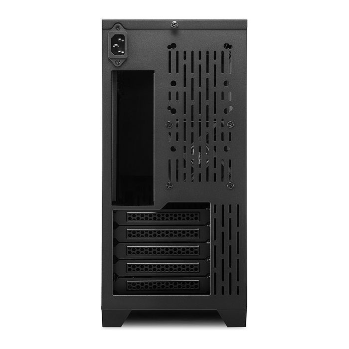 Sharkoon MS-Z1000 Caja de PC Torre ATX/ITX con Panel Lateral de Vidrio Templado Negro