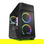 Sharkoon V1000 RGB Black, Micro Torre, PC Gaming, Negro