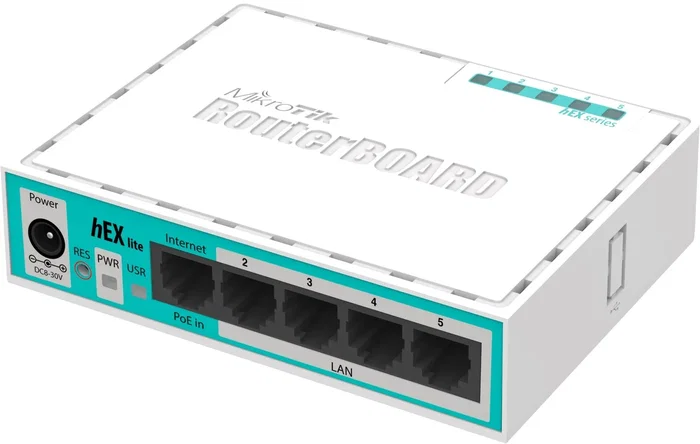 MikroTik hEX lite RB750R2 Blanco MikroTik hEX lite RB750R2 Blanco