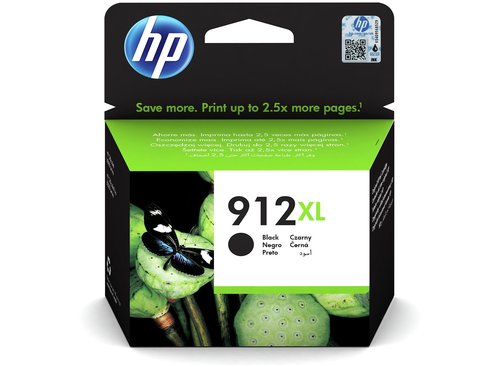 HP Cartucho de Tinta 912XL Negro Alta Capacidad