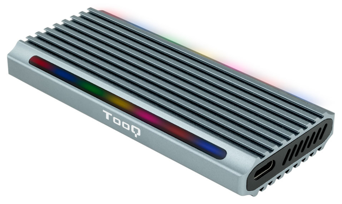 TooQ Shinobi Caja Externa para SSD M.2 NVMe/SATA Gris TooQ Shinobi Caja Externa para SSD M.2 NVMe/SATA Gris