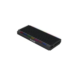 TooQ Shinobi Caja externa para SSD M.2 PCI Express SATA USB 10 Gbit/s Negro