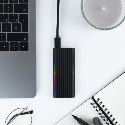 Tooq Shinobi Caja Externa para SSD M.2 NVMe/NGFF USB-C Negro Tooq Shinobi Caja Externa para SSD M.2 NVMe/NGFF USB-C Negro