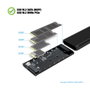 Tooq Shinobi Caja Externa para SSD M.2 NVMe/NGFF USB-C Negro