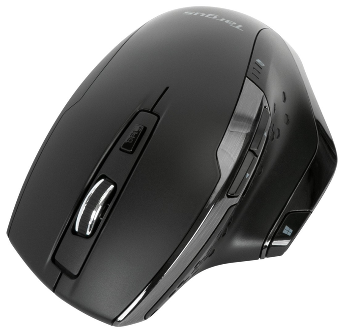 Targus AMW584GL Ratón Inalámbrico RF Blue Trace 1600 DPI para Mano Derecha Negro