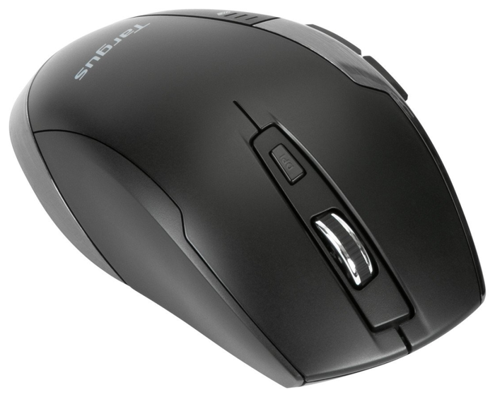 Targus AMW584GL Ratón Inalámbrico RF Blue Trace 1600 DPI para Mano Derecha Negro