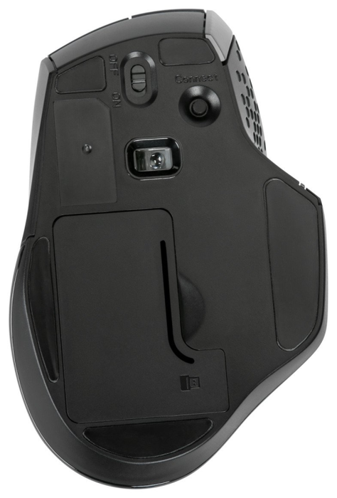 Targus AMW584GL Ratón Inalámbrico RF Blue Trace 1600 DPI para Mano Derecha Negro