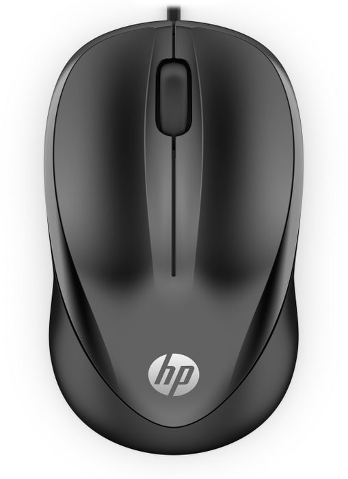HP Ratón con cable 1000 Negro