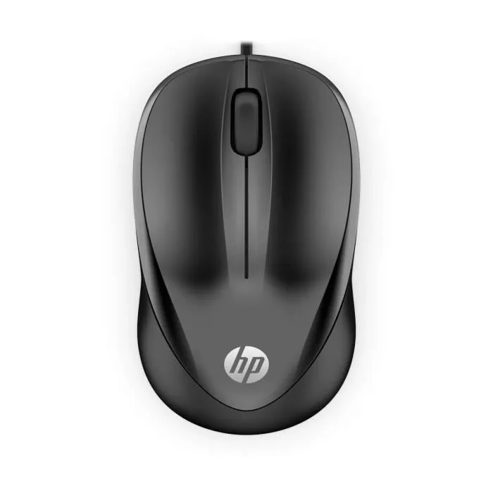 HP Ratón con cable 1000 Negro