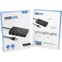 Nox Hub USB 3.0 4 Puertos NXLITEHUBONE Negro