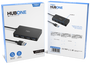 Nox Lite Hub One Hub USB 3.2 Gen 1 de 4 Puertos, Negro