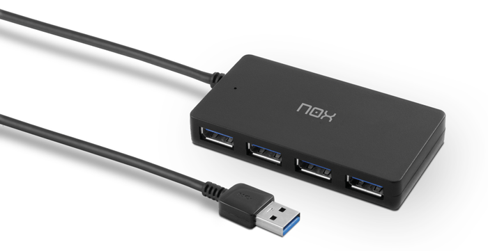 Nox Hub USB 3.0 con 4 Puertos Nox Hub USB 3.0 con 4 Puertos