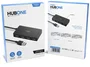 Nox Lite Hub One con 4 puertos USB 3.2 Gen 1 Negro
