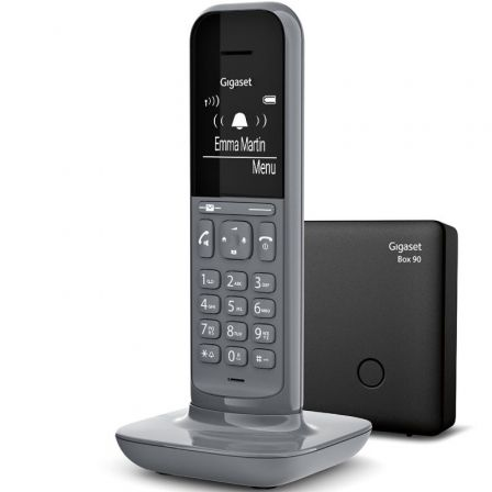 Gigaset CL390 Teléfono Inalámbrico con Pantalla Grande, Bloqueo de Llamadas, Lista Negra 32 Números, Monitor Bebé, Auricular Gris, Pack DUO Gigaset CL390 Teléfono Inalámbrico con Pantalla Grande, Bloqueo de Llamadas, Lista Negra 32 Números, Monitor Bebé, Auricular Gris, Pack DUO