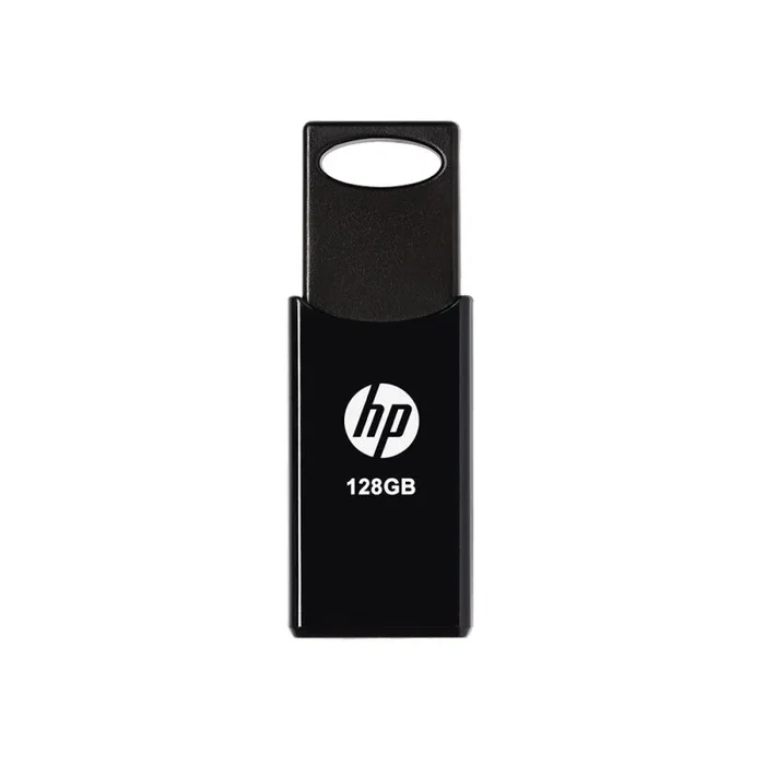 PNY v212w - Pendrive USB 128 GB, USB 2.0, Tipo A, Velocidad Lectura 14 MB/s, Negro, Tapa Deslizante, Modelo HPFD212B-128