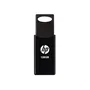PNY v212w - Pendrive USB 128 GB, USB 2.0, Tipo A, Velocidad Lectura 14 MB/s, Negro, Tapa Deslizante, Modelo HPFD212B-128