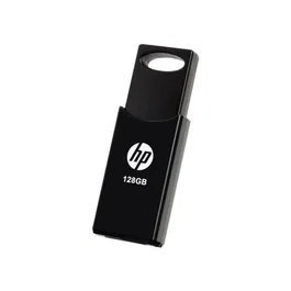 PNY v212w - Pendrive USB 128 GB, USB 2.0, Tipo A, Velocidad Lectura 14 MB/s, Negro, Tapa Deslizante, Modelo HPFD212B-128