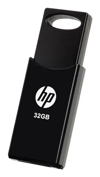 PNY Pendrive v212w 32 GB Unidad Flash USB 2.0 Tipo A con Deslizador Negro - HPFD212B32