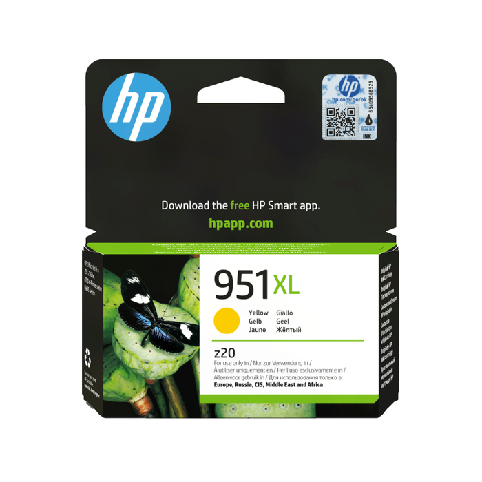 HP 951XL Cartucho de Tinta Amarillo (CN048AE) Original High Yield