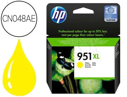 HP 951XL Cartucho de Tinta Amarillo (CN048AE) Original High Yield