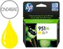 HP 951XL Cartucho de Tinta Amarillo (CN048AE) Original High Yield