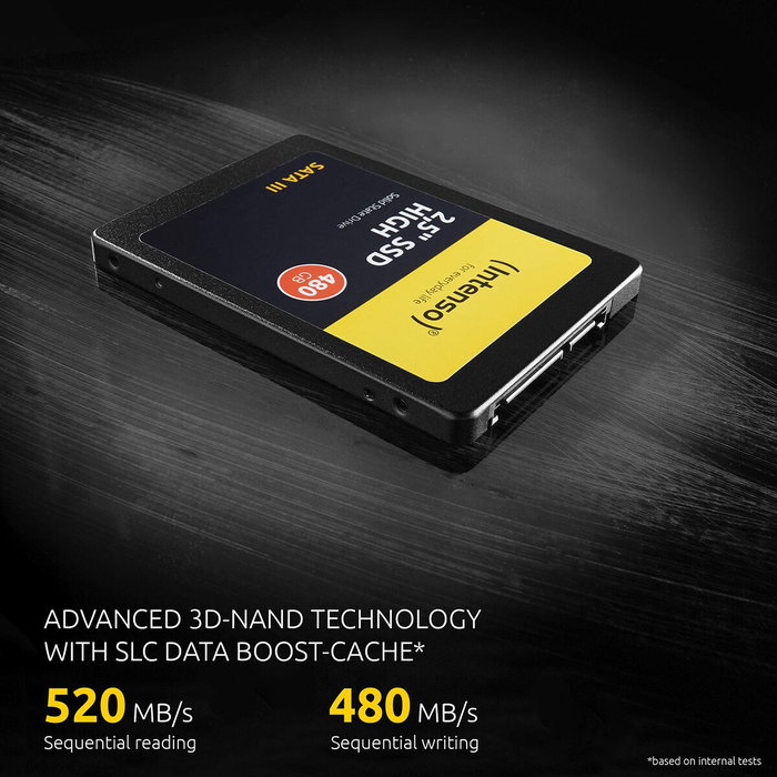 Intenso High Performance SSD 120GB 2.5 inch SATA III Intenso High Performance SSD 120GB 2.5 inch SATA III