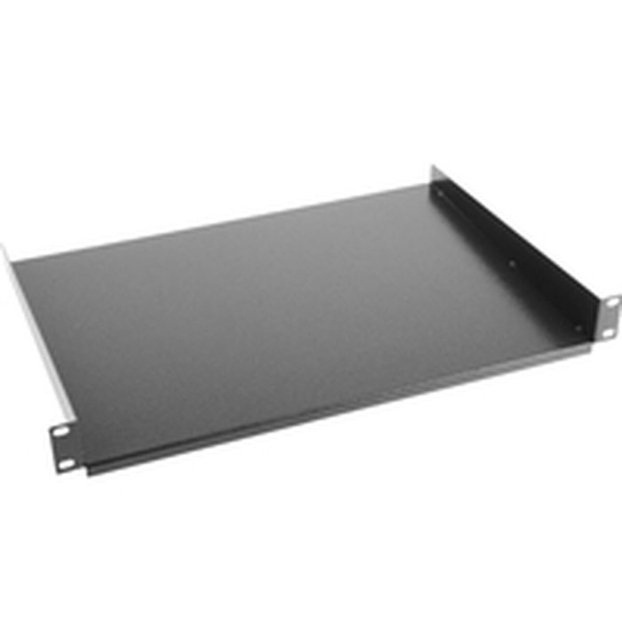 Lanberg AK-1008-B Bandeja Fija 1U para Rack de 19 pulgadas, Negro