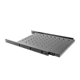 Lanberg AK-1011-B Estantería deslizante 1U 465x750 mm Negro