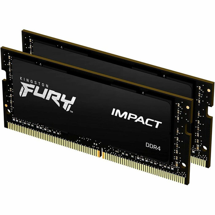 Kingston FURY Impact 16GB DDR4 3200MHz CL20 SODIMM Kit de 2 Kingston FURY Impact 16GB DDR4 3200MHz CL20 SODIMM Kit de 2