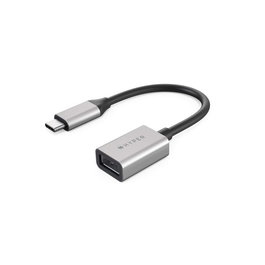 Hyper Adaptador USB-C a USB-A 10Gbps, USB-A 3.1 Gen 2, Certificado Works With Chromebook, 27x17.6x10.2mm