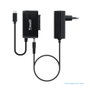 Tooq TQHDA-02C Adaptador USB-C a SATA para Discos Duros 2.5/3.5 con Alimentador Negro