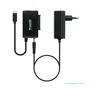 Tooq TQHDA-02C Adaptador USB-C a SATA para Discos Duros 2.5/3.5 con Alimentador, Negro