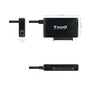 Tooq TQHDA-02C Adaptador USB-C a SATA para Discos Duros 2.5/3.5 con Alimentador, Negro