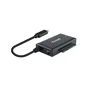 Tooq TQHDA-02C Adaptador USB-C a SATA para Discos Duros 2.5/3.5 con Alimentador Negro