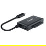 Tooq TQHDA-02C Adaptador USB Tipo-C para Discos Duros 2.5"/3.5" SATA I/II/III Macho