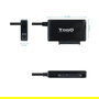 Tooq TQHDA-02C Adaptador USB Tipo-C para Discos Duros 2.5"/3.5" SATA I/II/III Macho