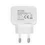Tooq Cargador de Pared USB 5V 2.4A, 1 Puerto USB, Blanco